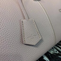 Replica Louis Vuitton Taupe Textured Silver Detail Pernelle