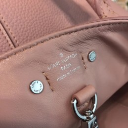 Replica Louis Vuitton Taupe Textured Silver Detail Pernelle