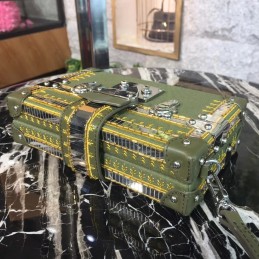 Replica Louis Vuitton Green Graphic Petite Malle