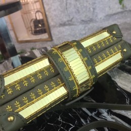 Replica Louis Vuitton Green Graphic Petite Malle
