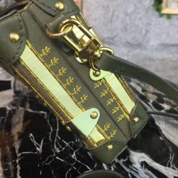 Replica Louis Vuitton Olive Graphic Petite Malle