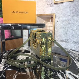 Replica Louis Vuitton Olive Graphic Petite Malle