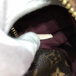 Replica Louis Vuitton Brown Monogram Pale Pink Melie