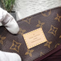 Replica Louis Vuitton Brown Monogram Pale Pink Melie