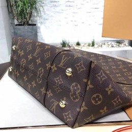 Replica Louis Vuitton Brown Monogram Pale Pink Melie