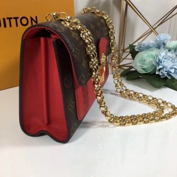 Replica Louis Vuitton Bright Red Textured Victoire