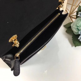 Replica Louis Vuitton Black Textured Victoire