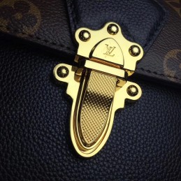 Replica Louis Vuitton Black Textured Victoire