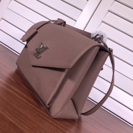 Replica Louis Vuitton Taupe Textured MyLockme