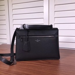 Replica Louis Vuitton Black White Flap MyLockme