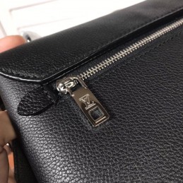 Replica Louis Vuitton Black White Flap MyLockme