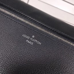 Replica Louis Vuitton Black White Flap MyLockme