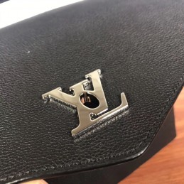 Replica Louis Vuitton Black Textured MyLockme
