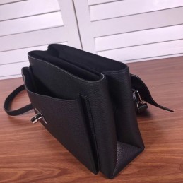 Replica Louis Vuitton Black Textured MyLockme