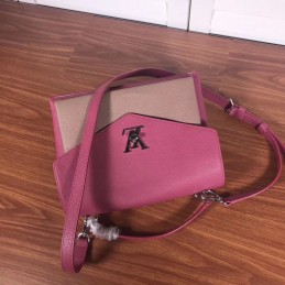 Replica Louis Vuitton Fuchsia Taupe Two-Tone MyLockme