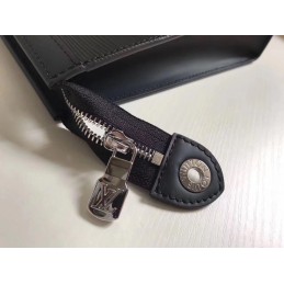 Replica Louis Vuitton Black Epi Leather Supreme Pochette Voyage MM Clutch