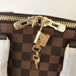 Replica Louis Vuitton Brown Damier Ebene Keepall Bandouliere 45