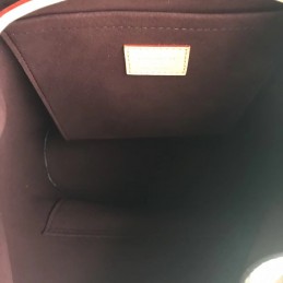 Replica Louis Vuitton Brown Monogram Beige Trim Sperone BB Backpack