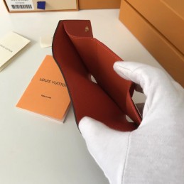 Replica Louis Vuitton Brown Monogram Pink Snap Victorine Wallet