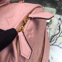 Replica Louis Vuitton Pale Pink Embossed Monogram Sorbonne Backpack