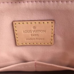 Replica Louis Vuitton Brown Monogram Pale Pink Interior Pallas MM