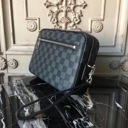 Replica Louis Vuitton Damier Graphite Kasai Clutch