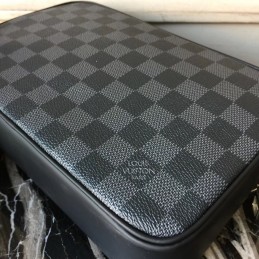 Replica Louis Vuitton Damier Graphite Kasai Clutch