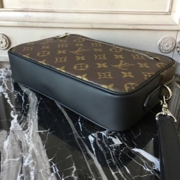 Replica Louis Vuitton Brown Monogram Kasai Clutch