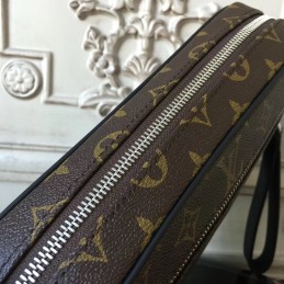 Replica Louis Vuitton Brown Monogram Kasai Clutch