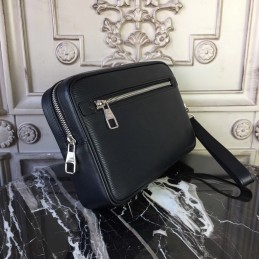 Replica Louis Vuitton Black Epi Leather Kasai Clutch