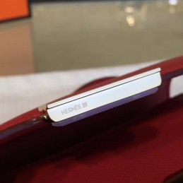 Replica Hermes Red Constance Mini 18 Gold Hardware Bag