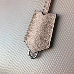 Replica Louis Vuitton Taupe Textured Twist Tote