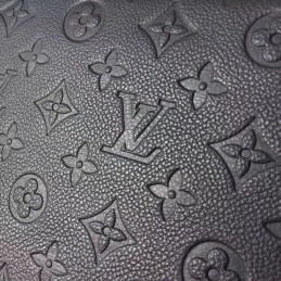 Replica Louis Vuitton Navy Blue Embossed Monogram Vosges MM