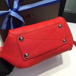 Replica Louis Vuitton Red Textured Babylone Chain BB