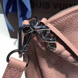 Replica Louis Vuitton Rose Pink Embossed Monogram Babylone Chain BB