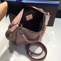 Replica Louis Vuitton Rose Pink Embossed Monogram Babylone Chain BB