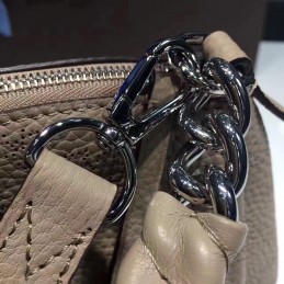 Replica Louis Vuitton Taupe Embossed Monogram Babylone Chain BB