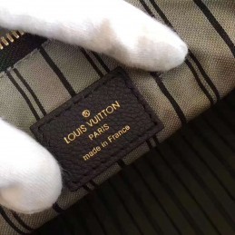Replica Louis Vuitton Black Embossed Monogram Speedy 30 - Style 2