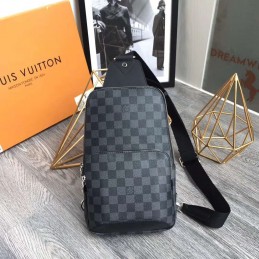 Replica Louis Vuitton Damier Graphite Avenue Sling Bag