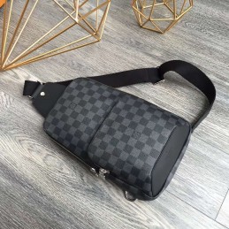 Replica Louis Vuitton Damier Graphite Avenue Sling Bag