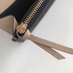 Replica Louis Vuitton Black Embossed Monogram Emilie Wallet