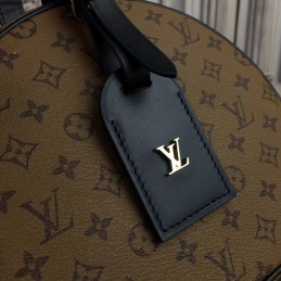 Replica Louis Vuitton Reverse Monogram Black Strap Boite Chapeau Souple