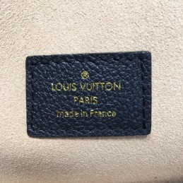 Replica Louis Vuitton Brown Monogram Black Trim Flandrin
