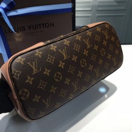 Replica Louis Vuitton Brown Monogram Tan Trim Flandrin