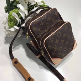 Replica Louis Vuitton Brown Monogram Camera Bag