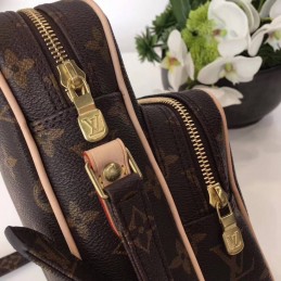 Replica Louis Vuitton Brown Monogram Camera Bag