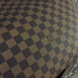 Replica Louis Vuitton Brown Damier Ebene Beige Trim Graceful MM