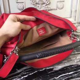 Replica Louis Vuitton Red Embossed Monogram Babylone PM