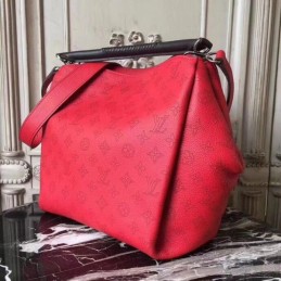 Replica Louis Vuitton Red Embossed Monogram Babylone PM