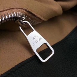 Replica Louis Vuitton Black Textured Babylone PM